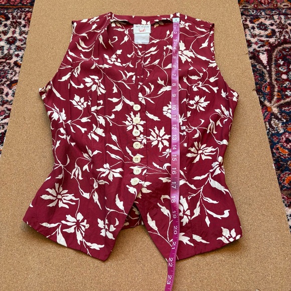 Vintage Mondi vest style sleeveless shirt size M - Picture 8 of 8